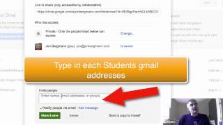 Explain Everything & Google Drive Part 1:  Sharing a Google Folder With a Class