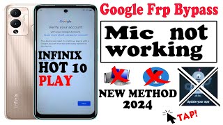 Infinix hot 12 play | 12 pro | Hot  12i frp bypass without pc | New security patch 2024 ✔️