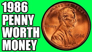 1986 Pennies Worth Money - How Much Is It Worth and Why, Errors, Varieties, and History