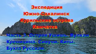 Экспедиция Южно-Сахалинск, Курильские острова, Камчатка.