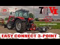 Easy Way to Connect 3 Point Implements: Massey Ferguson Hook Ends