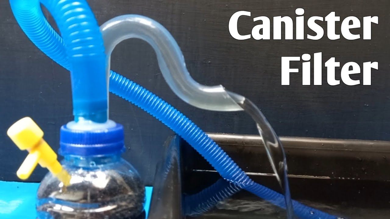 Canister Filter DIY | DIY Filter For Fish Tank | DIY External Filter ...