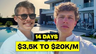 How Elias went from $3,5k to $20k/mo in 14 days with a NEW offer