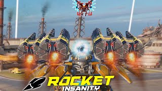 META V2 Exodus Are Ridiculous... Big Rocket POWER Devastating Enemy Tanks | War Robots