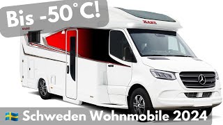 🇸🇪 Bis -50°C: Schweden Wohnmobil Kabe Novum 2024