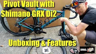 Pivot Vault Gravel Bike with Shimano GRX Di2 - Unboxing \u0026 Features