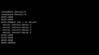 Cisco show command using pipe '|'