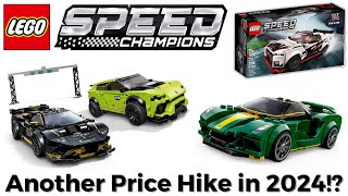 LEGO Speed Champions March 2024 Sets! (4 New Sets, Another Price Increase)
