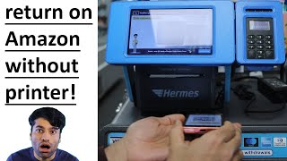 How to return on Amazon without printer
