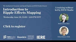 Introduction to Ripple Effects Mapping Webinar