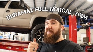 Chevy Duramax Full NorCal Fender Trim Mod