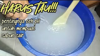 HARUS TAU!!!Pentingnya cek pH untuk sabun