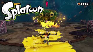 Splatoon（スプラトゥーン） amiiboチャレンジ：ボーイ ボス戦2 「ヤバし ヘソ出し タコツボドラム」