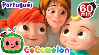 Mamãe é a melhor | 1 HORA de Cocomelon em Português | Desenhos Animados e Músicas Infantis