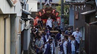 令和4年 鶴橋 ブレーキテスト 彌榮神社夏祭り だんじり祭