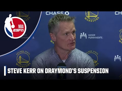 Steve Kerr addresses Draymond Green’s indefinite suspension for the first time NBA on ESPN