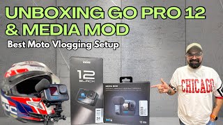 Unboxing My New GoPro Hero 12 & Media Mod | Best Motovlogging Set Up |