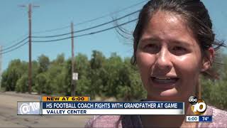 Valley Center High coach fights with grandfather at game