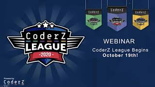 CoderZ League Webinar