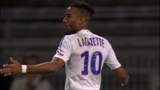 But Alexandre LACAZETTE (13') - Olympique Lyonnais - OGC Nice (4-0 - 2013/2014