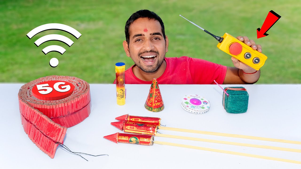 Remote Control Firecrackers - अब रिमोट से चलेंगे पटाखे | 100% Real
