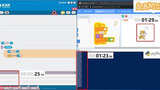 ICAN vs SCRATCH vs Python Speed Test