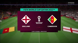 FIFA 23 | England vs Cameroon - FIFA World Cup Qatar 2022 | Gameplay