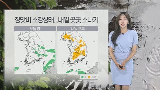 [날씨] 지난 밤 전북 군산 어청도 시간당 146㎜ 폭포비…내일 곳곳 소나기 / 연합뉴스TV (YonhapnewsTV)