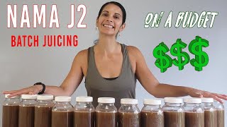 Batch Juicing On A Budget - Nama J2