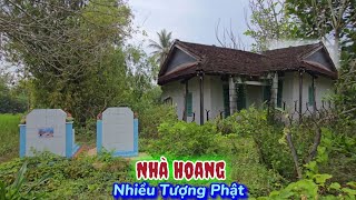 Rùng rợn ngôi nhà cổ bị bỏ hoang nhiều đồ \