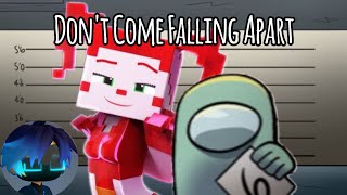 MASHUP | Zanimation \u0026 Shadrow - Don't Come Falling Apart | Akif And Friends ( Fnaf vs Among us)