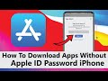 How to Install Apps Without Apple ID Password / Download App from App Store Without Password iOS 17