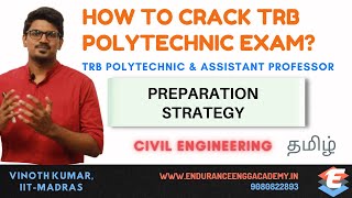 How to Crack TRB Polytechnic? | Civil Engineering | Preparation Strategy