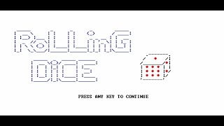 Rolling Dice In Cmd | c/c++ Code Blocks