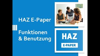 Das E-Paper der Hannoverschen Allgemeinen - Funktionen & Benutzung