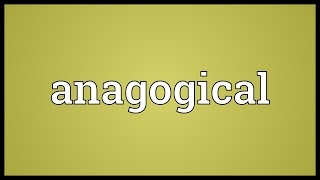 Anagogical Meaning