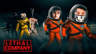 CONTRATEI 2 NOVATOS NO LETHAL COMPANY! DEU RUIM? - LETHAL COMPANY c/ Felps e Meiaum