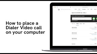 Doximity Dialer Video - How to Place a Dialer Video Call On Your Computer