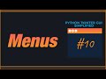 PYTHON TKINTER GUI SIMPLIFIED - Menus