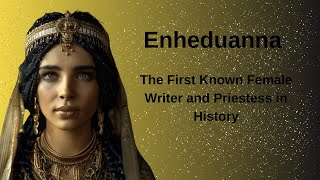 Enheduanna: The First Known Female Writer and Priestess in History