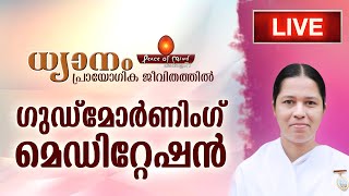 ഗുഡ് മോർണിംഗ് മെഡിറ്റേഷൻ  | ധ്യാനം പ്രായോഗിക ജീവിതത്തിൽ  | LIVE PROGRAM DAY - 11