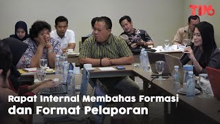 Rapat Koordinasi Internal Mengenai Format Formasi, Laporan dan Notulensi Tim 6