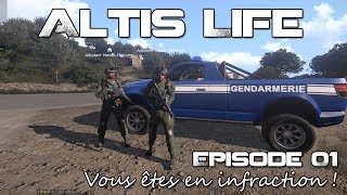 [Live] Altis Life S02E01 - Vous êtes en infraction ! (Police)