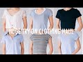 HUGE TRY-ON CLOTHING HAUL + GIVEAWAY