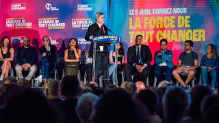 Nous sommes en chemin pour tout changer - Meeting de l'Union populaire à Marseille