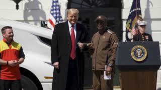 President Trump Welcomes America's Truckers