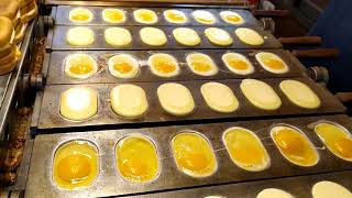 Original Korean Egg Bread, How to make egg bread , 1,000KRW ( $ 0.9 ),Korean Street Food, Asian Food