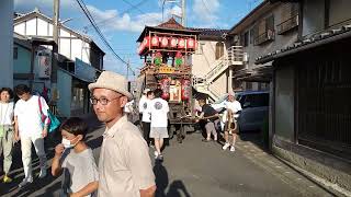 ㊗️第642回田辺祭り～福路町笠鉾曳き初め～