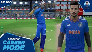 New T20I Jersey 😍 - Cricket 22 My Career Mode #127