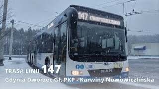 147: Gdynia Dworzec Gł. PKP - Karwiny Nowowiczlińska